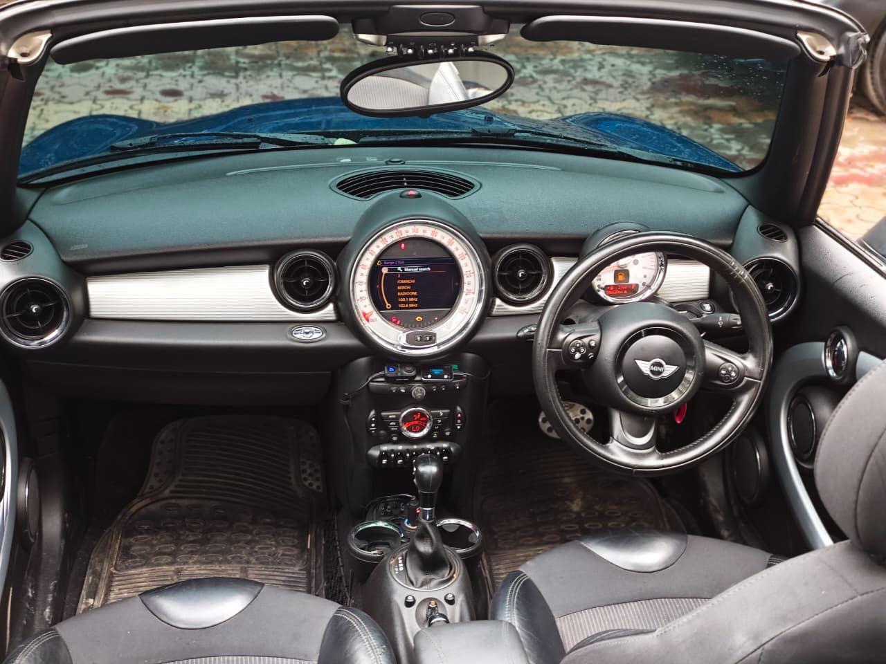 Mini Cooper Convertible Blue