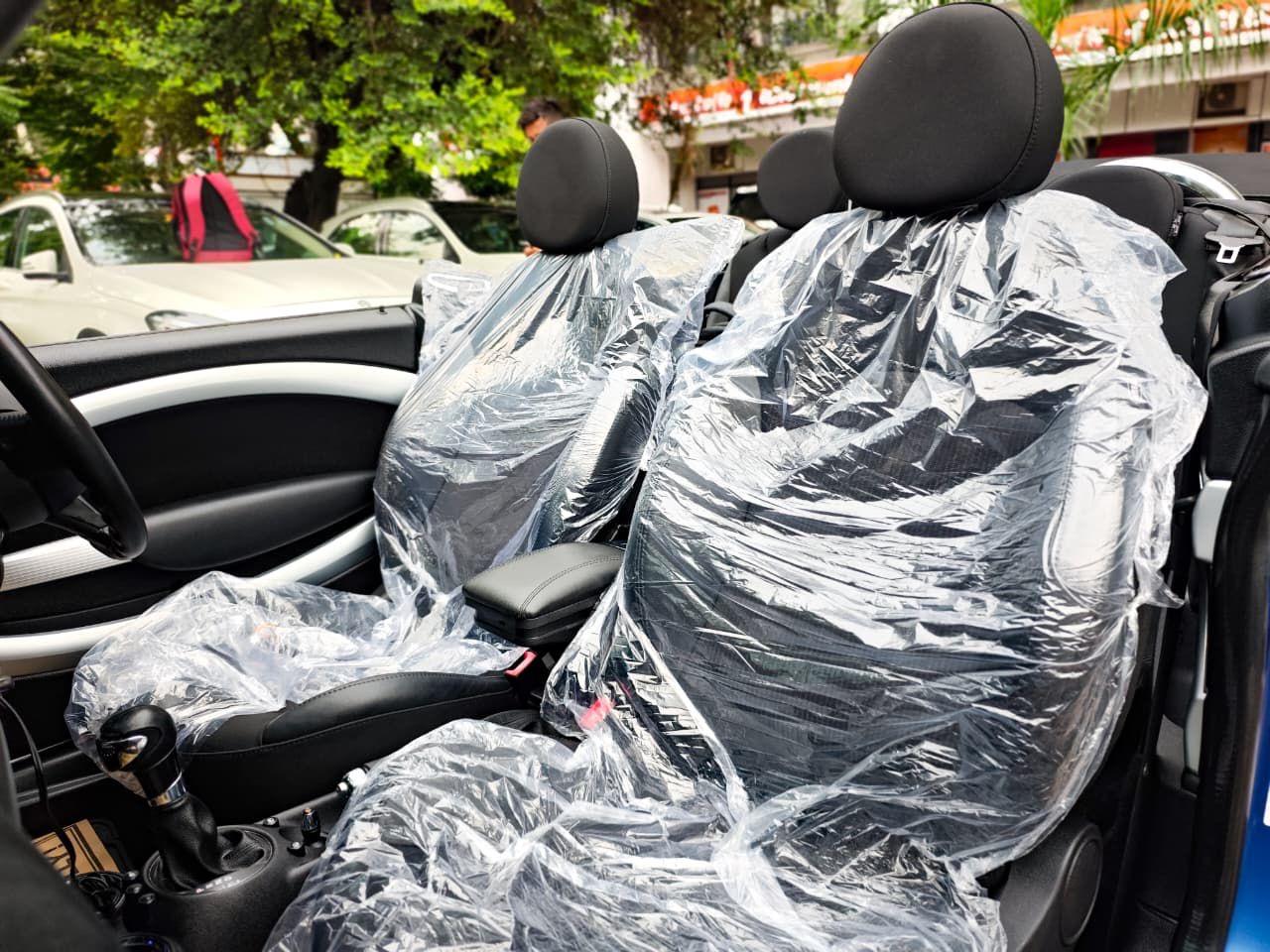 Mini Cooper Convertible Blue